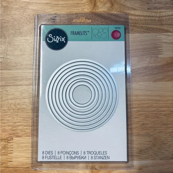 Sizzix Circle Framelits Die Set 557551 - Picture 1 of 2